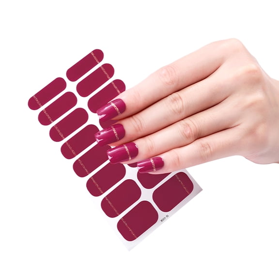 Polish Sticker Nails Art Sliders Manicure Decor UV LED Lamp Polish Sticker Design Decals Fashion Sti