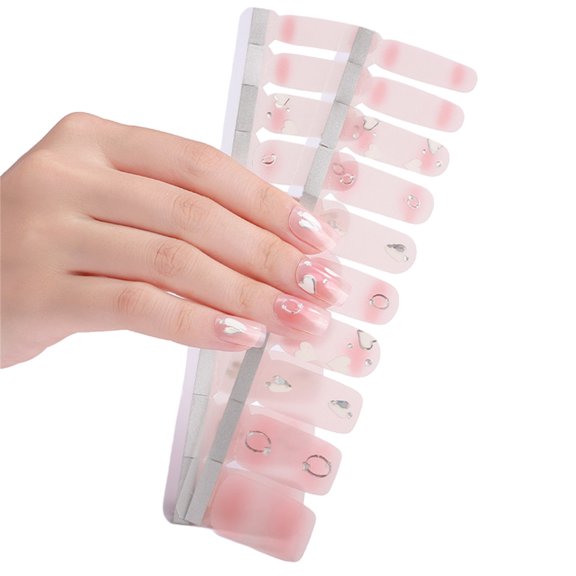 Polish Strips Full Wraps Stickers Self-Adhesive Decals for Women and Girls Manicure Decorations