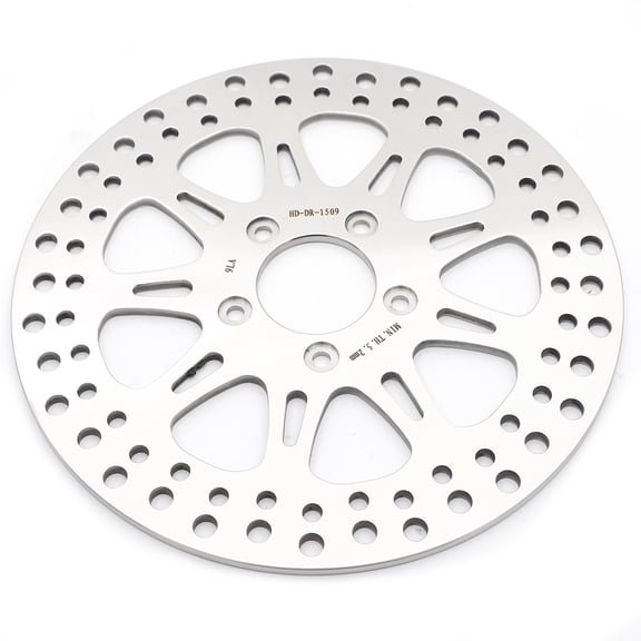 Polished 11.5" Rear Brake Rotor Disc for Harley Fat Boy Softail Road King Electra Glide