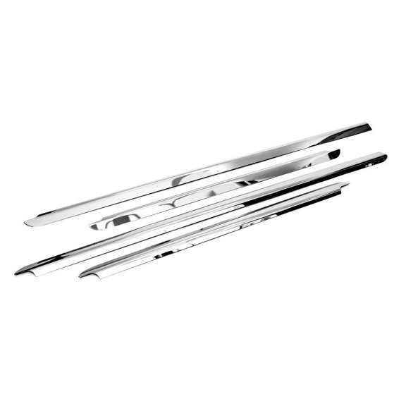 Polished 304 Stainless Steel Window Sills Trims Compatible With 2004-2012 Chevrolet Colorado