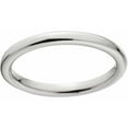 thumbnail image 1 of Polished 3mm Titanium Wedding Band with Comfort Fit Design, 1 of 1