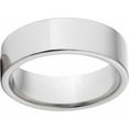 thumbnail image 1 of Polished 8mm Titanium Wedding Band with Comfort Fit Design, 1 of 1