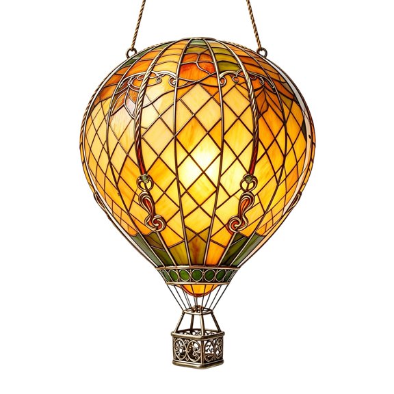 Polished Acrylic Pendant Light Catcher - Elegant Wall Hanging for Cozy Living Space