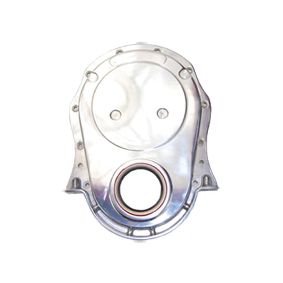 Polished Aluminum Timing Cover with Seal for Chevy Big Block - Cover Only