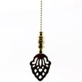 thumbnail image 1 of Polished Brass Acorn Silhouette Fan Pull 3"h, 1 of 1