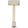 thumbnail image 1 of Polished Brass Clear Winsland Brass Table Lamp, 1 of 4