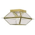 thumbnail image 1 of Livex Lighting 2184-07 Westover 2 Light Outdoor / Indoor Ceiling Mount,Bronze, 1 of 6
