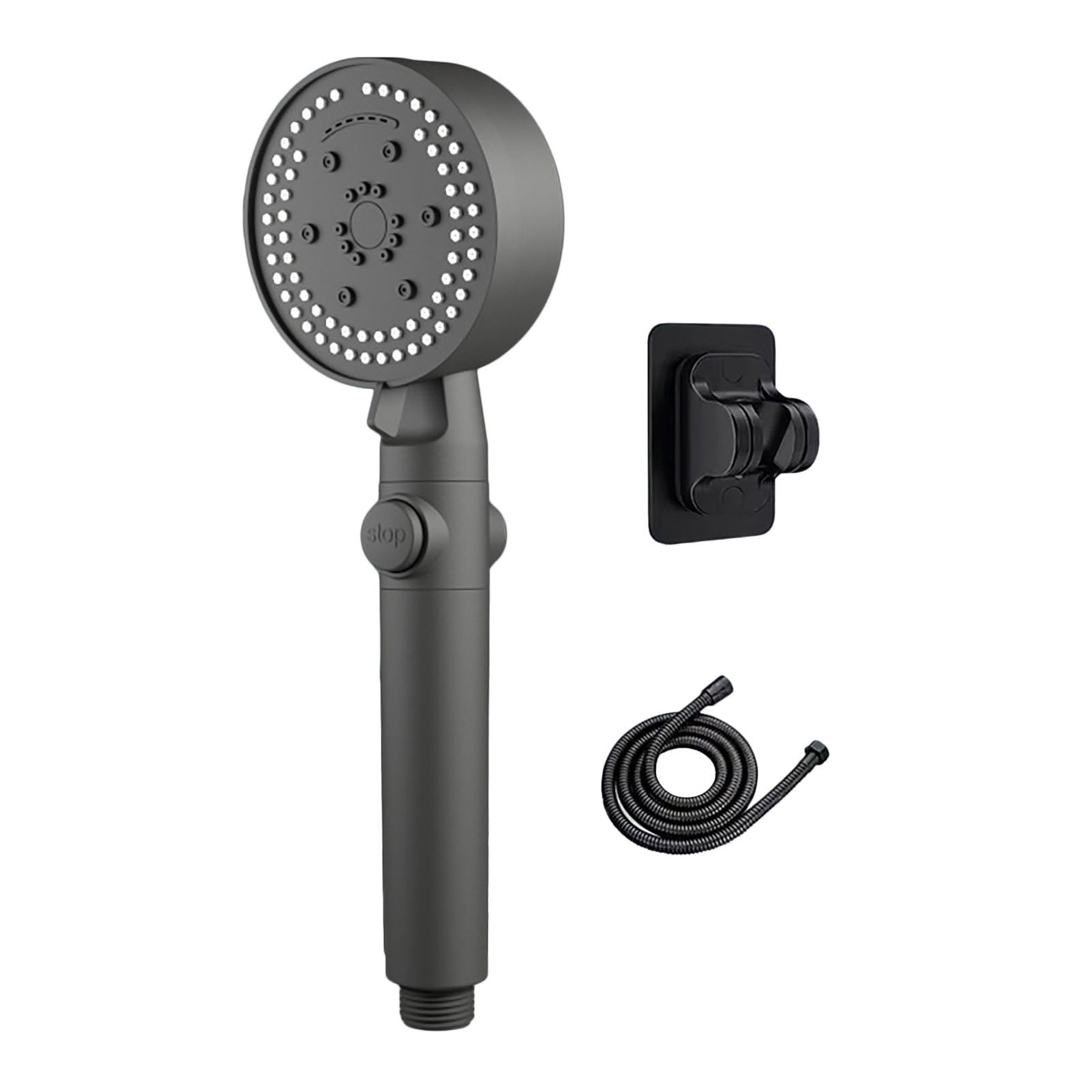 Polished Brass Shower Heads with Handheld Spray Replacement Shower Head