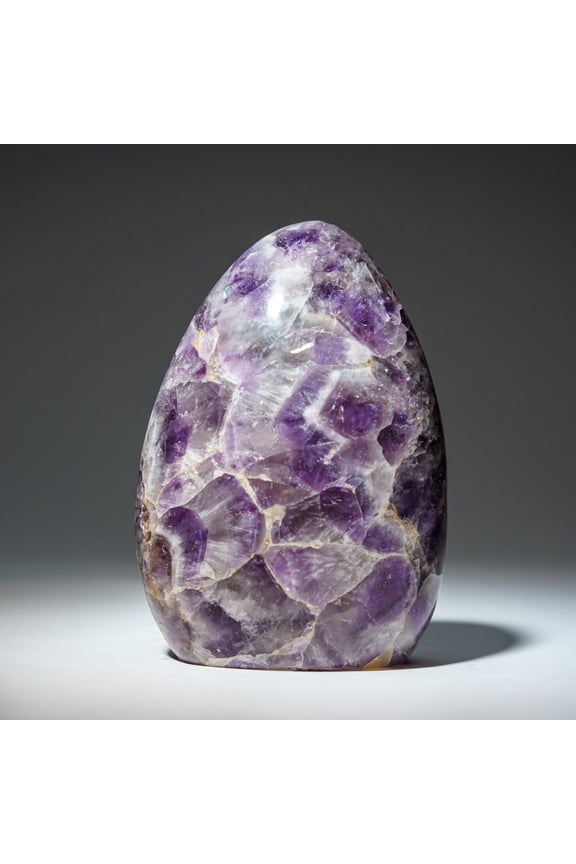 Polished Chevron Amethyst Freefrom from Brazil (4.3 lbs)
