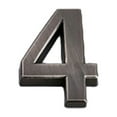 thumbnail image 1 of Polished Chrome Door Numbers 0~9 50mm Self-adhesive Solid House Flat Apartment, 1 of 8
