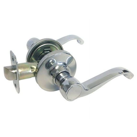 Polished Chrome Passage Lever Hall Closet- Style 835AB