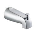 thumbnail image 1 of Polished Chrome Slip on Tub Diverter Spout, 1 of 1