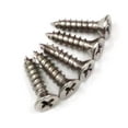 thumbnail image 1 of Polished Chrome Wood Screws for Hinges #9 x 3/4" Inch - Fly Cut for Self Drilling - 24 Pack, 1 of 3