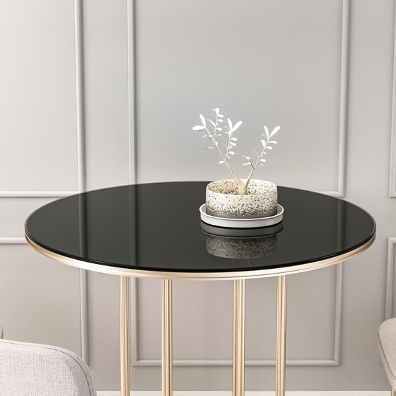 Polished Edge Glass / For Dining and Lobby Tables / Easy to Clean