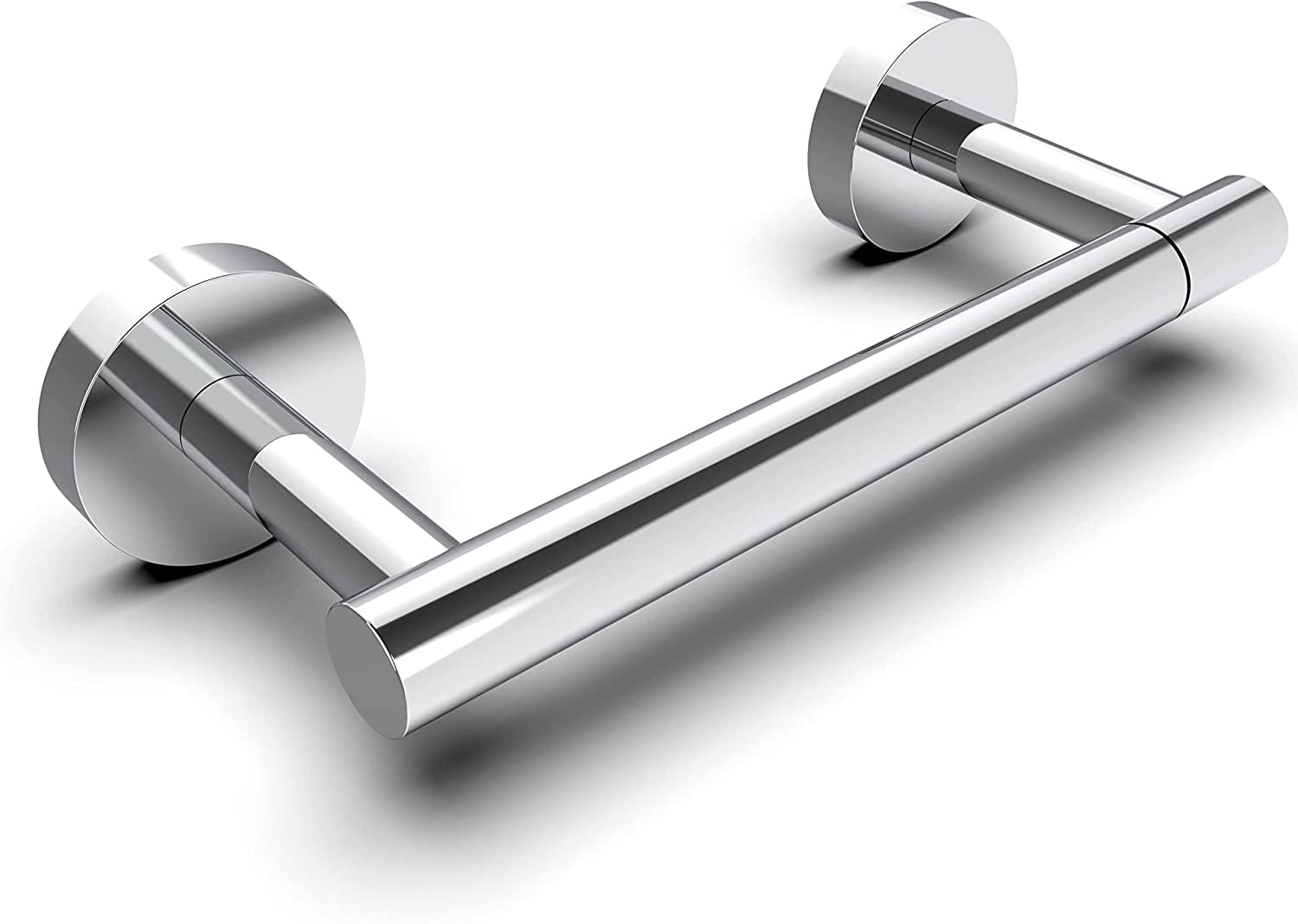 Chrome Stainless Steel Cylindrical Toilet Paper Holder