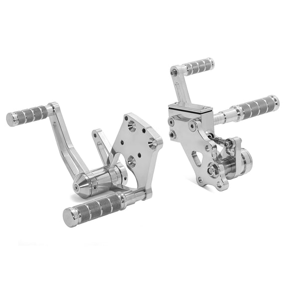 Polished Forward Controls for Harley Fat Boy FLSTF FLSTFI 2000-2017 Softail Deluxe FLSTN FLSTNI 2005-2017 Deuce FXSTD FXSTDI 2000-2007 Slim FLS 2012-2017 Night Train FXSTB FXSTBI 2000-2009