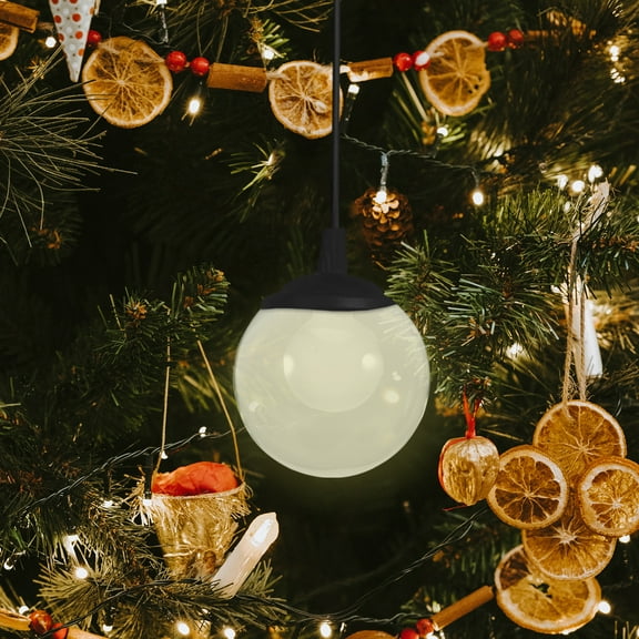 WEAVILUX Ceiling Light Covers Globe Lampshade White Glass 1Pcs Elegant Light Diffusion