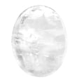 thumbnail image 1 of Polished Natural Gemstone Worry Stones, Smooth Handheld Crystals for Stress Relief, Meditation, Yoga, And Mindfulness, Thoughtful Gift, Piece of White Crystal Natural Crystal Energy Stone, 1 of 8