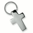 thumbnail image 1 of Polished Nickel-plated Cross Key Ring GP2869, 1 of 1