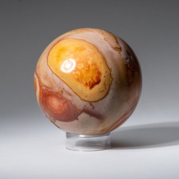 Polished Polychrome Sphere from Madagascar (3", 1.3 lbs)