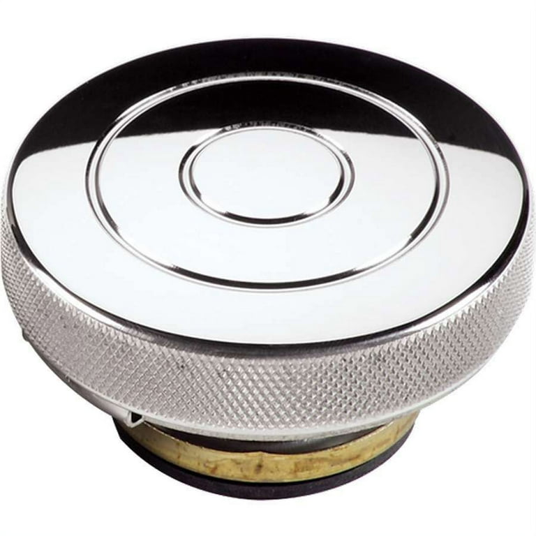 Polished Radiator Cap Circle Style 16lb