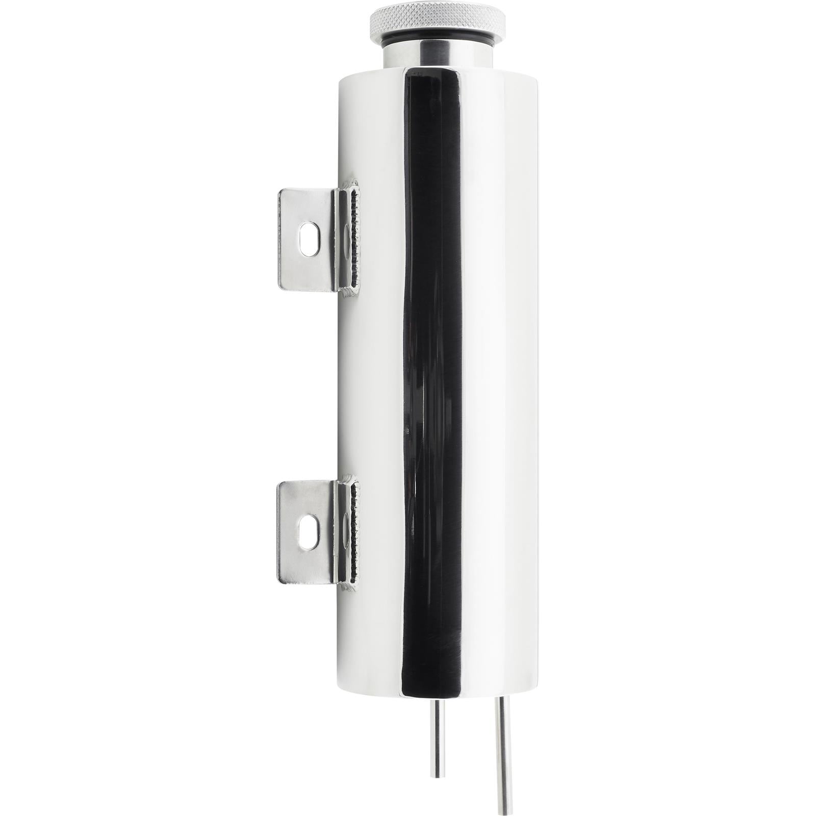 Polished Radiator Coolant Overflow Expansion Tank, 3 x 10 In.