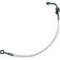 thumbnail image 1 of Polished Stainless Brake Line Rear for Harley FXD 91-99, 1 of 1