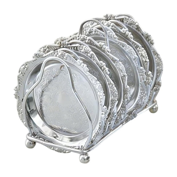 Polished Stainless Steel Serving Tray Multipurpose Snack Platter Flat Dessert Dish With Smooth Surface For Home Kitchen Bar Buffet Party Entertaining Catering Food Display