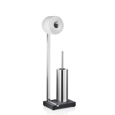 Polished Stainless Steel Toilet Butler