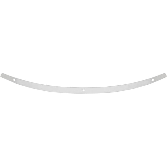 Polished Stainless Steel Windshield Trim (Flh 2014-Later Solid)