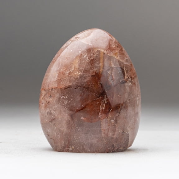 Polished Strawberry Quartz Freeform from Madagascar (.9 lbs)