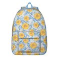 thumbnail image 1 of Polished Sunflower Design Backpack with Padded Computer Pocket, Reliable School and Work Companion, Comfortable Carry, Appreciated Gift, 1 of 5