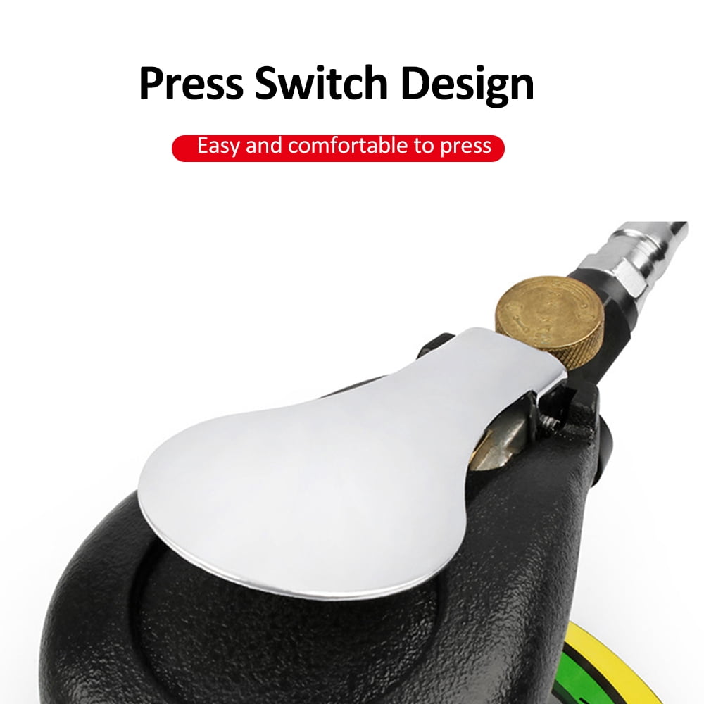 Polishers,Air Orbital Pneumatic Palm Sander 5'' Metal Wood Wax Wood Air Car Metal Wood 56 Inch Air With And Car Duty Pneumatic Palm Sander Heavy Duty Pneumatic Sander Qisuo 5 inch \u0026 Vacuum