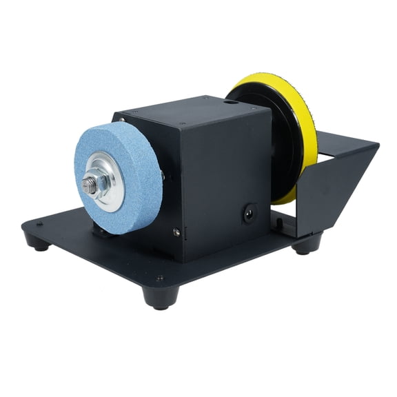 Polishers,Dual Wheel Polisher Sander Disc Polisher 7 Adjustable Wheel Sander And Disc Speed 6000rpm Sander And Adjustable Speed 6000rpm Metal Speed Sander 2-in-1 Wheel Metal Wheel Metal Rust