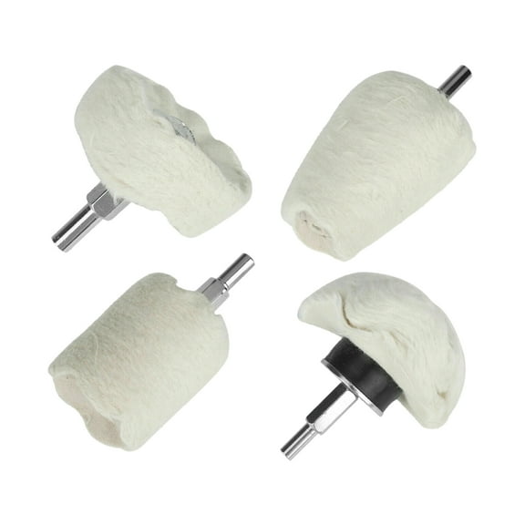 Polishing Buffing Wheel,buffing wheel aluminum polishing kit for drill,bits accessories metal polish compound resin,slapidary equipment renaissance wax tool nail,rotary atv ramps rock 4pcs