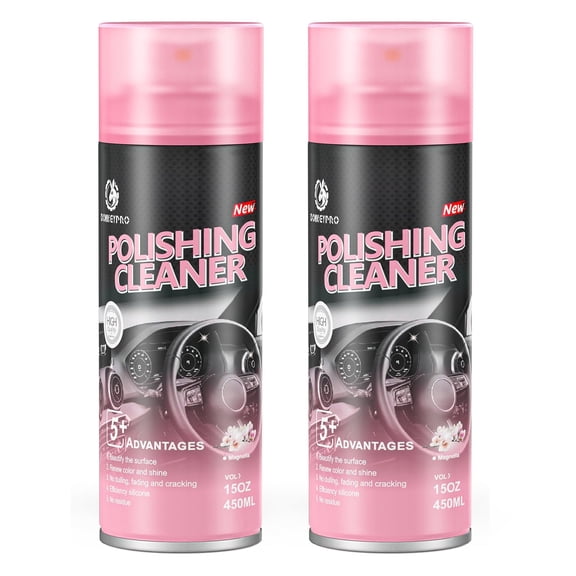 Polishing Cleaner,Car Cleaner Interior,Car Cleaning Kit,Car Interior Cleaner - Car Detailing Kit Interior Cleaner,Interior Car Detailing Kit,Multipurpose Polishing Cleaner 15 Oz Aerosol Can