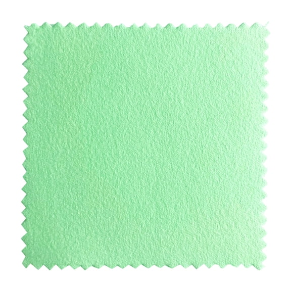 1x Silver Jewelry Polishing Cloth,Jewelers Polishing Buffing Cloth For Jewelry Gold Brass Silver,Washable and Reusable,Premium Jewelry Cleaning Cloth for Silverware,Coin,Ring,Watch and More,Green