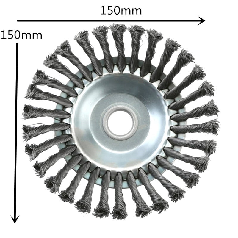 Polishing Grass Weed Brush Rotary Steel Wire Cutter Accessories