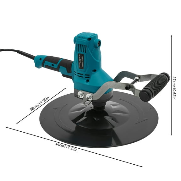 Polishing Machine 110V Handheld Electric Trowel Wall Smoothing Polishing Machine Mixer 50-100RPM 850W