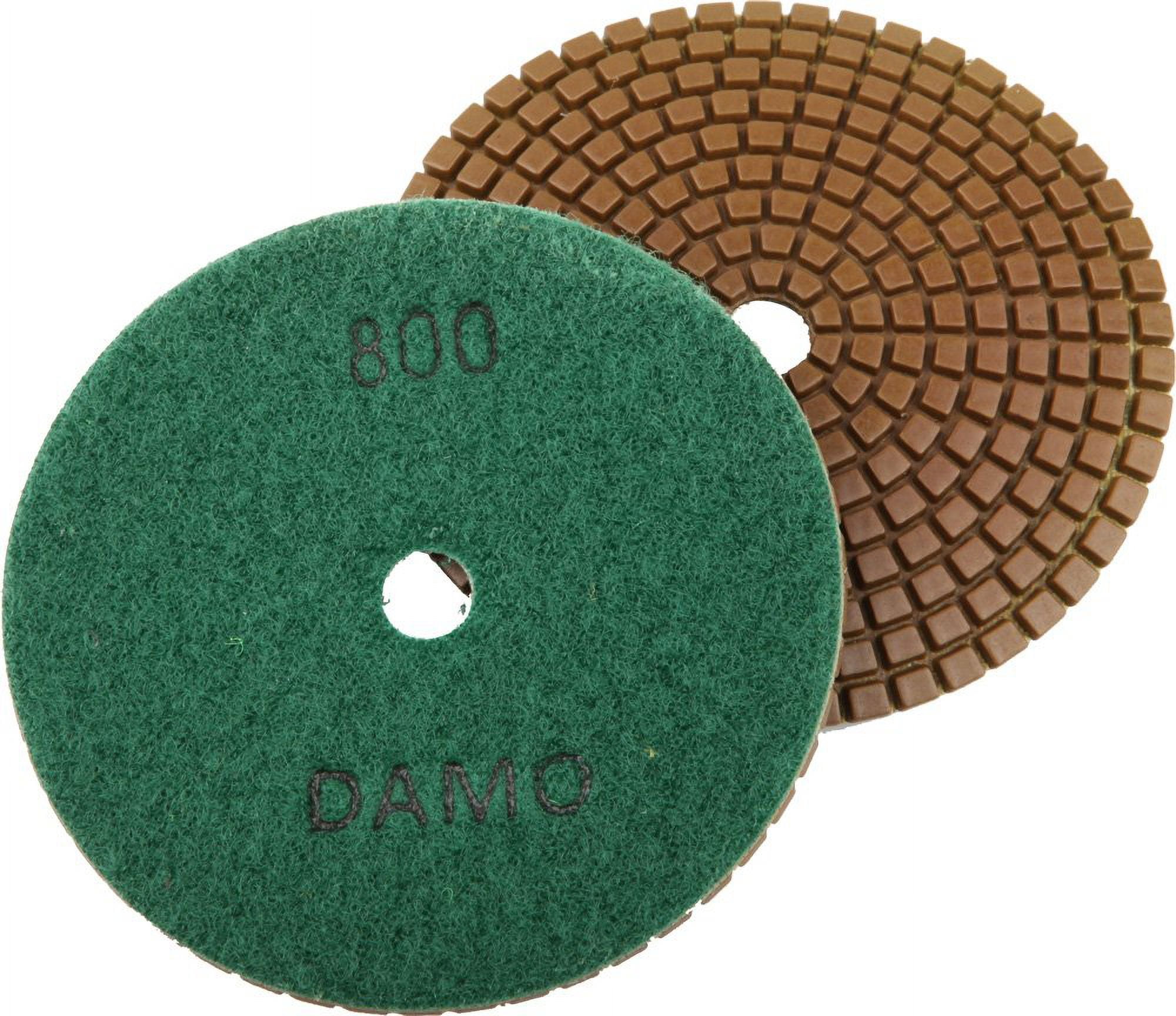 Polishing Pad 4 inch Wet Grit 800 for Granite Concrete Marble