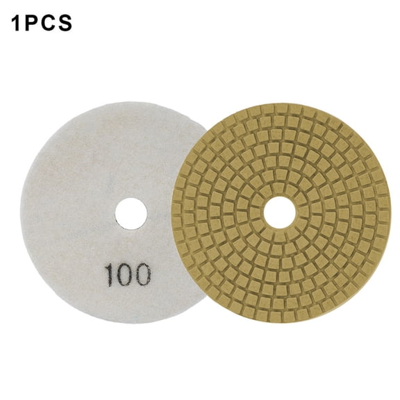 Polishing Pads 4inch Wet Dry Granite Concrete Marble Glass Stone Sanding