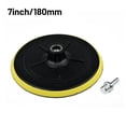 thumbnail image 1 of Polishing Tool Buffing Plate Backing Pad Holder Disc M14 Drill Thread Kit 3-7in, 1 of 10