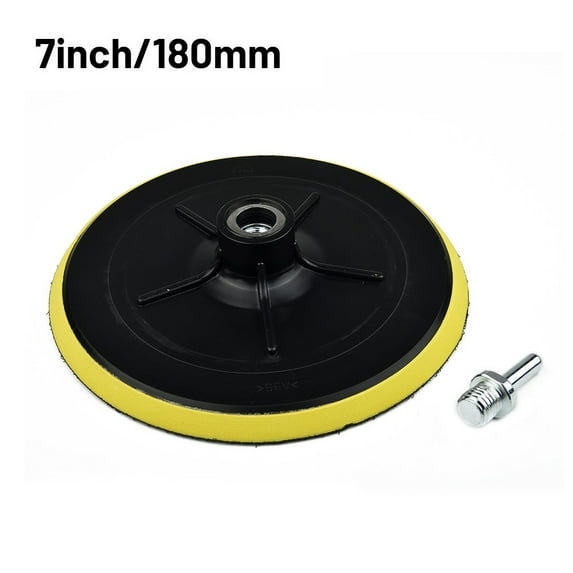 Polishing Tool Buffing Plate Backing Pad Holder Disc M14 Drill Thread Kit 3-7in