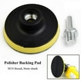 thumbnail image 1 of Polishing Tool Buffing Plate Backing Pad Holder Disc M14 Drill Thread Kit 3 Inch, 1 of 11