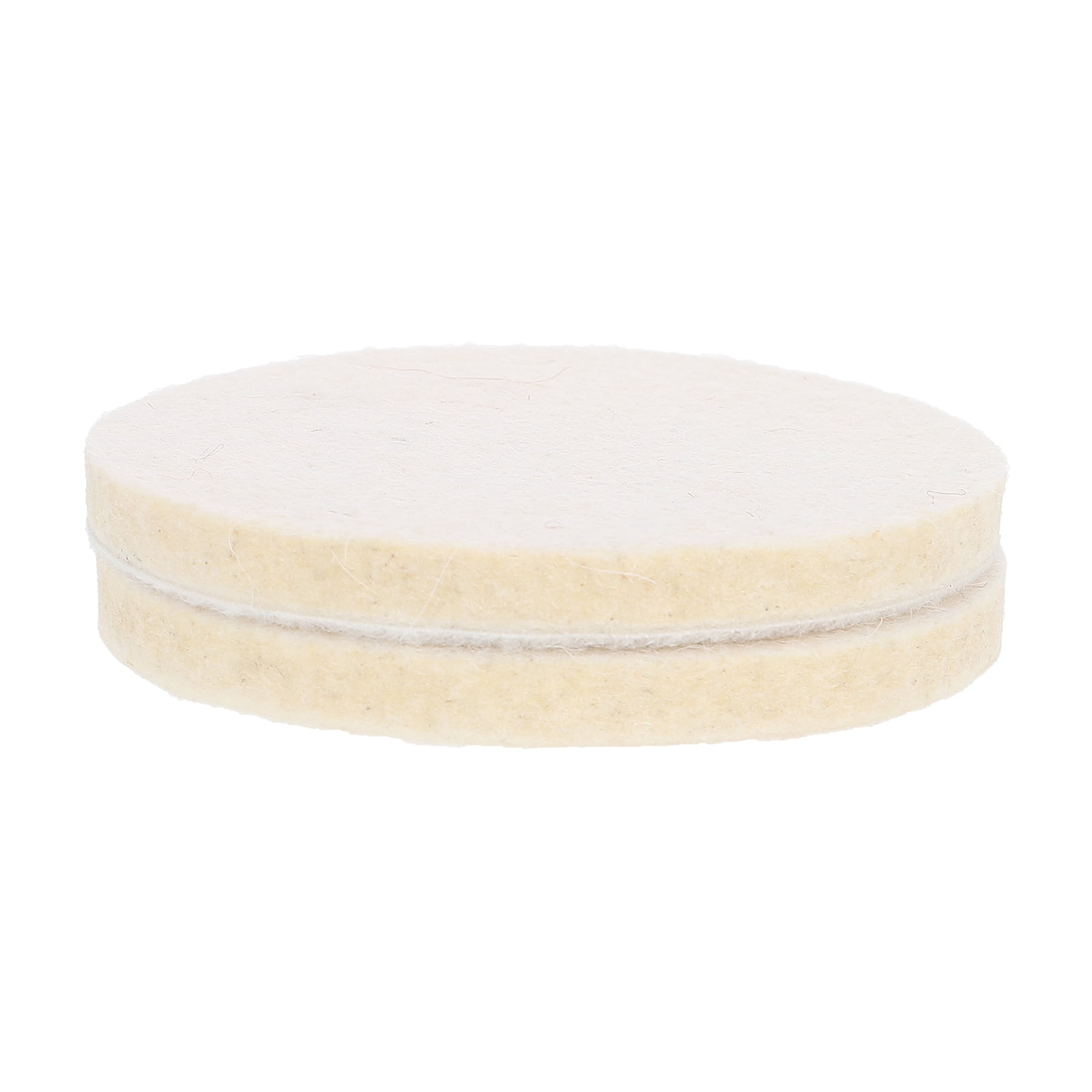Polishing Wheel 2 Pcs Wool Felt Disc Polisher Pad Dedicated Electric Auger Machine