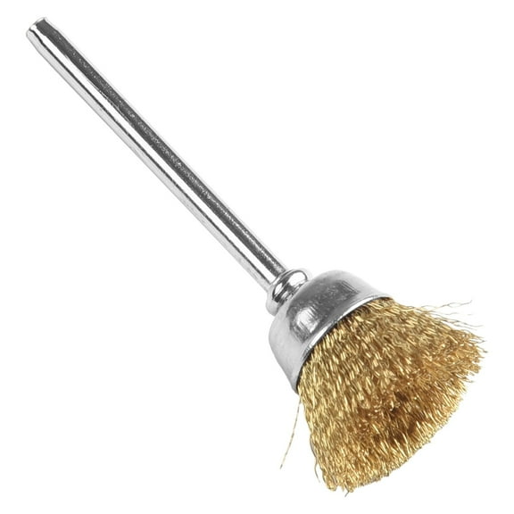 Polishing Wheel Brush 10Pc 3.Mm Shank Wire Brush for Drill Polishing Accessories