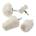 Polishing Wheel Drill Buffing Pad Wheel Kit 4Pcs Flannel Polisher Tool