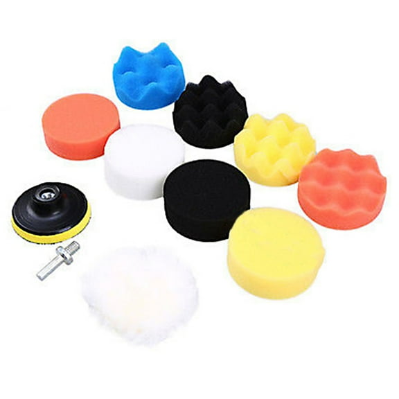 Polishing pad,Wool Pad With Disc Drill Pad Pcs 3-inch Car 11 Pcs 3-inch Car Pad Drill Pad Kitchen Wemay Iuppa Pad Siuke 11