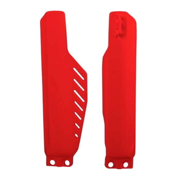 Polisport Fork Guards for Honda CRF250R, CRF450R, CRF450RX (2019-2025) Red, Durable Off-Road Fork Protectors