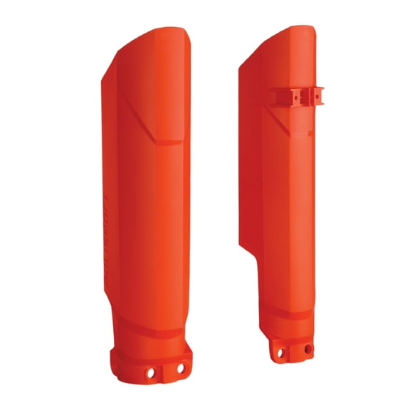 Polisport 8399300001 Full Wrap Lower Fork Guard - Orange